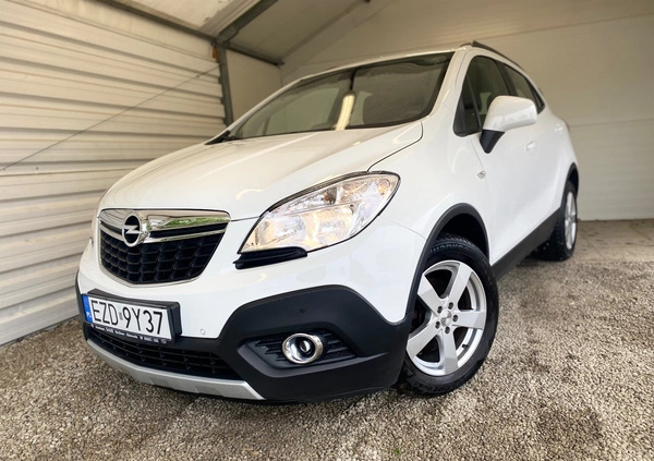 samochody osobowe Opel Mokka cena 47900 przebieg: 102000, rok produkcji 2014 z Olszyna